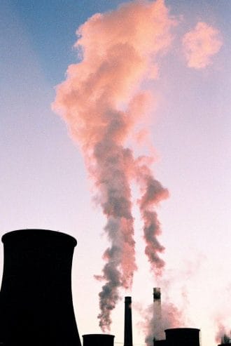 Factory air pollution
