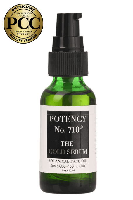 The Gold Skin Serum | CBD Face Serum | Potency No. 710